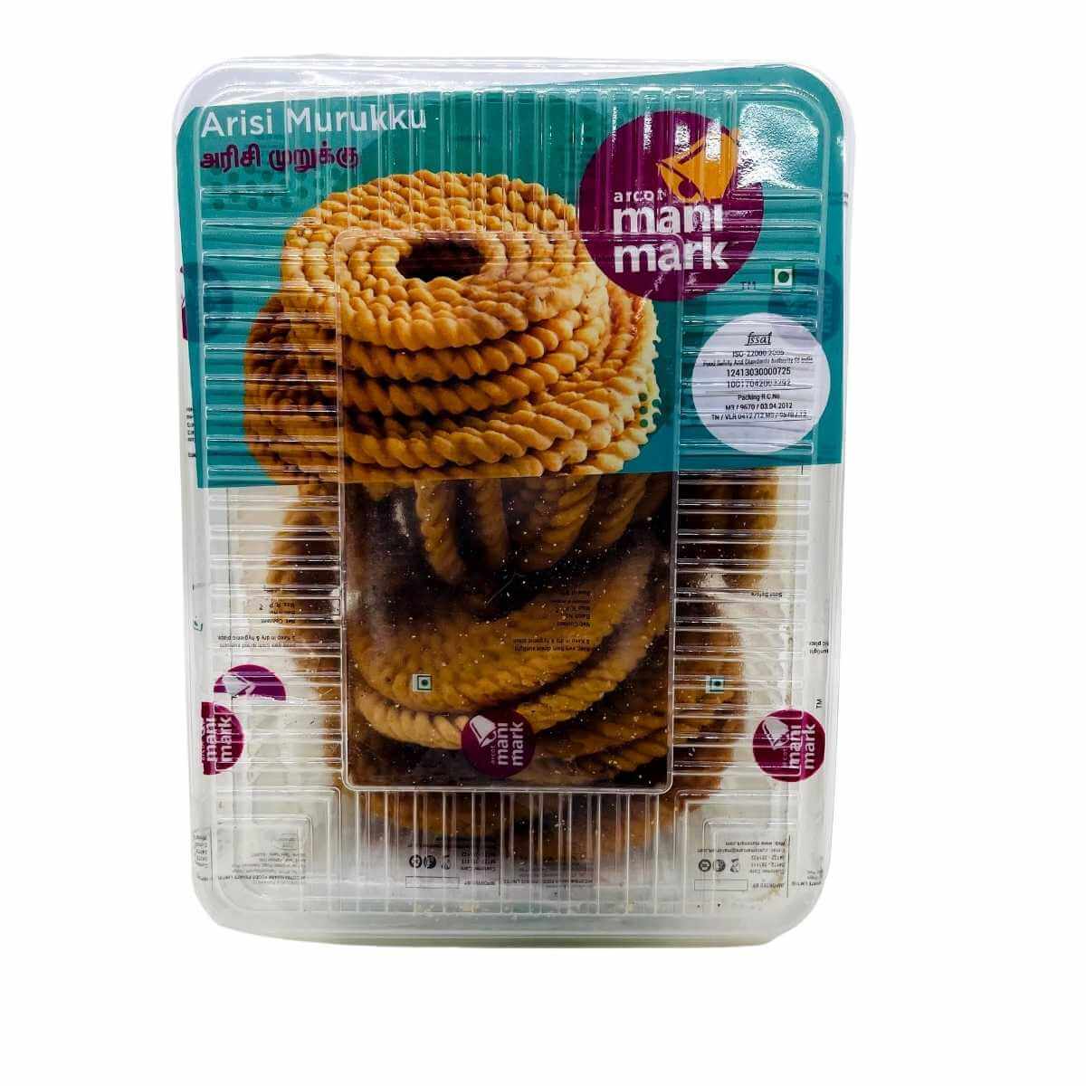 Arisi Murukku - Snackative -