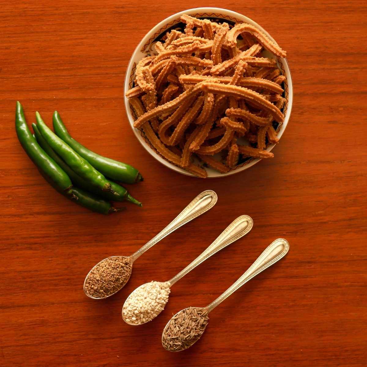 Chollam Mullu Murukku - Snackative -