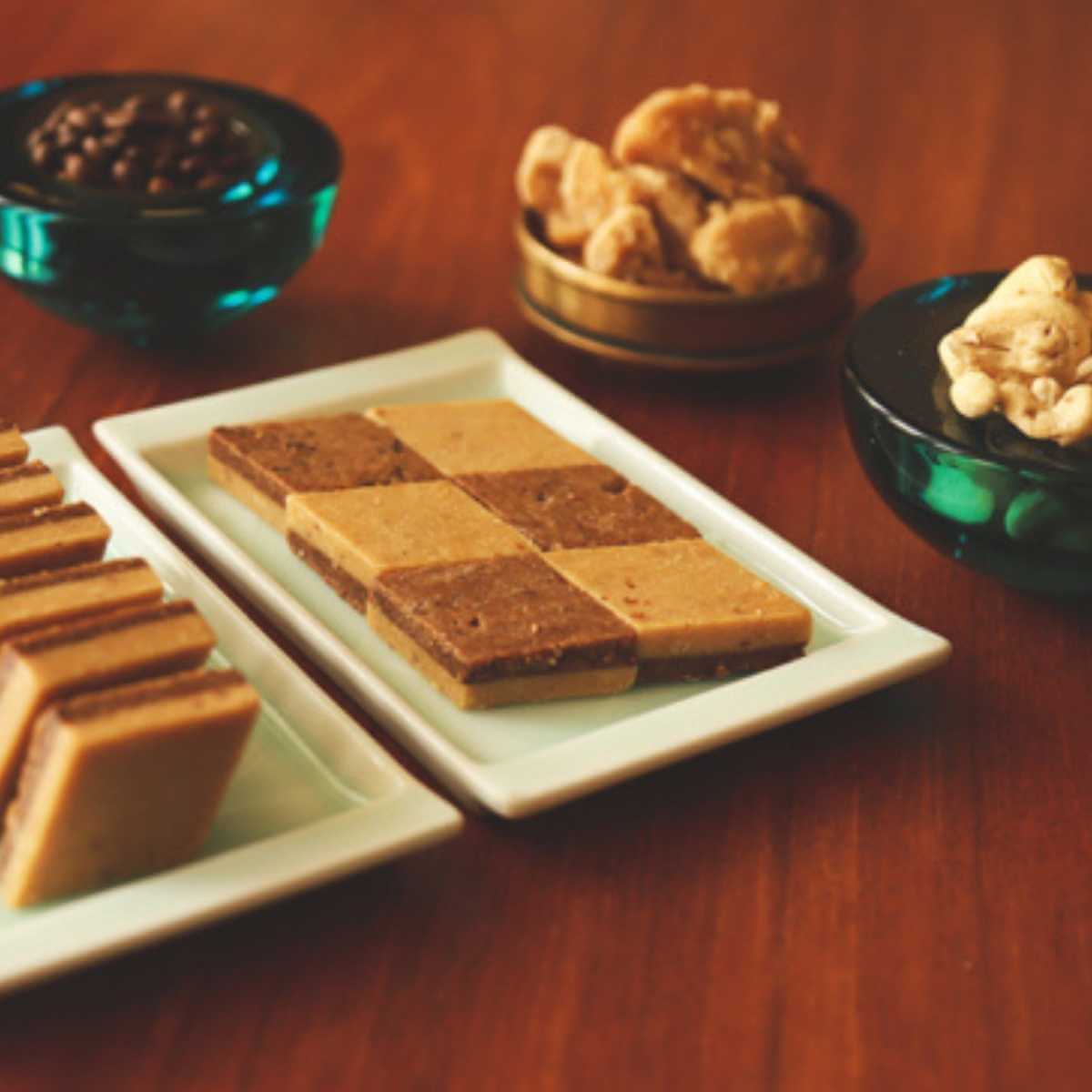 Kaju Kaapi Katli - Snackative -
