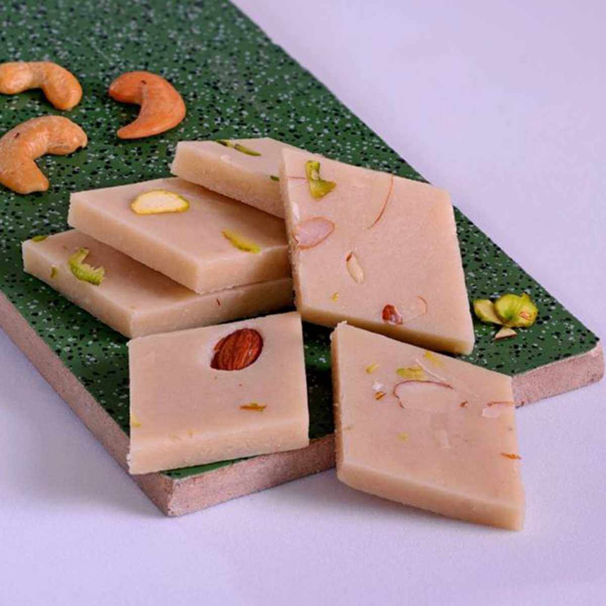 Kaju Katli - Snackative -
