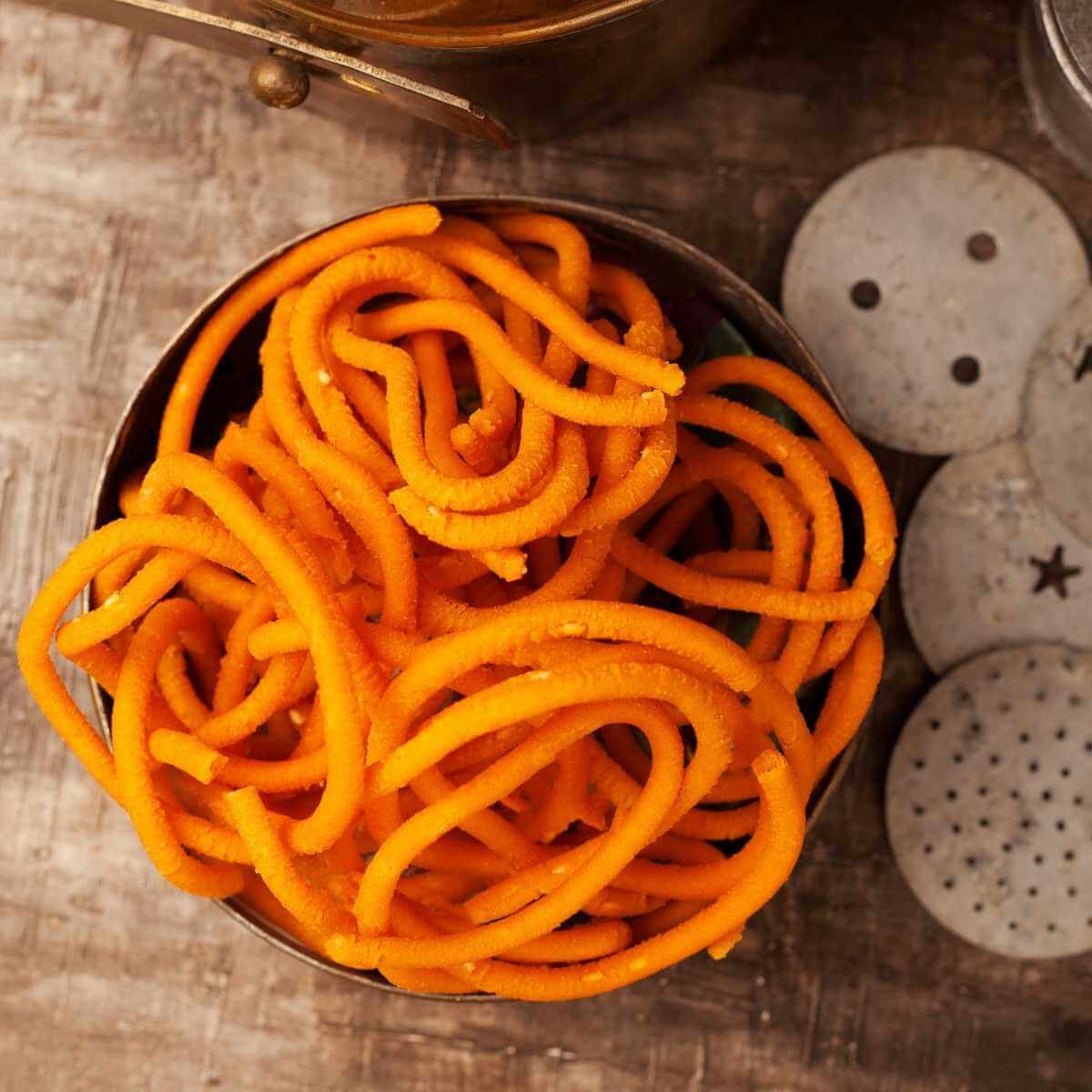 Kanchipuram Muruku - Snackative -