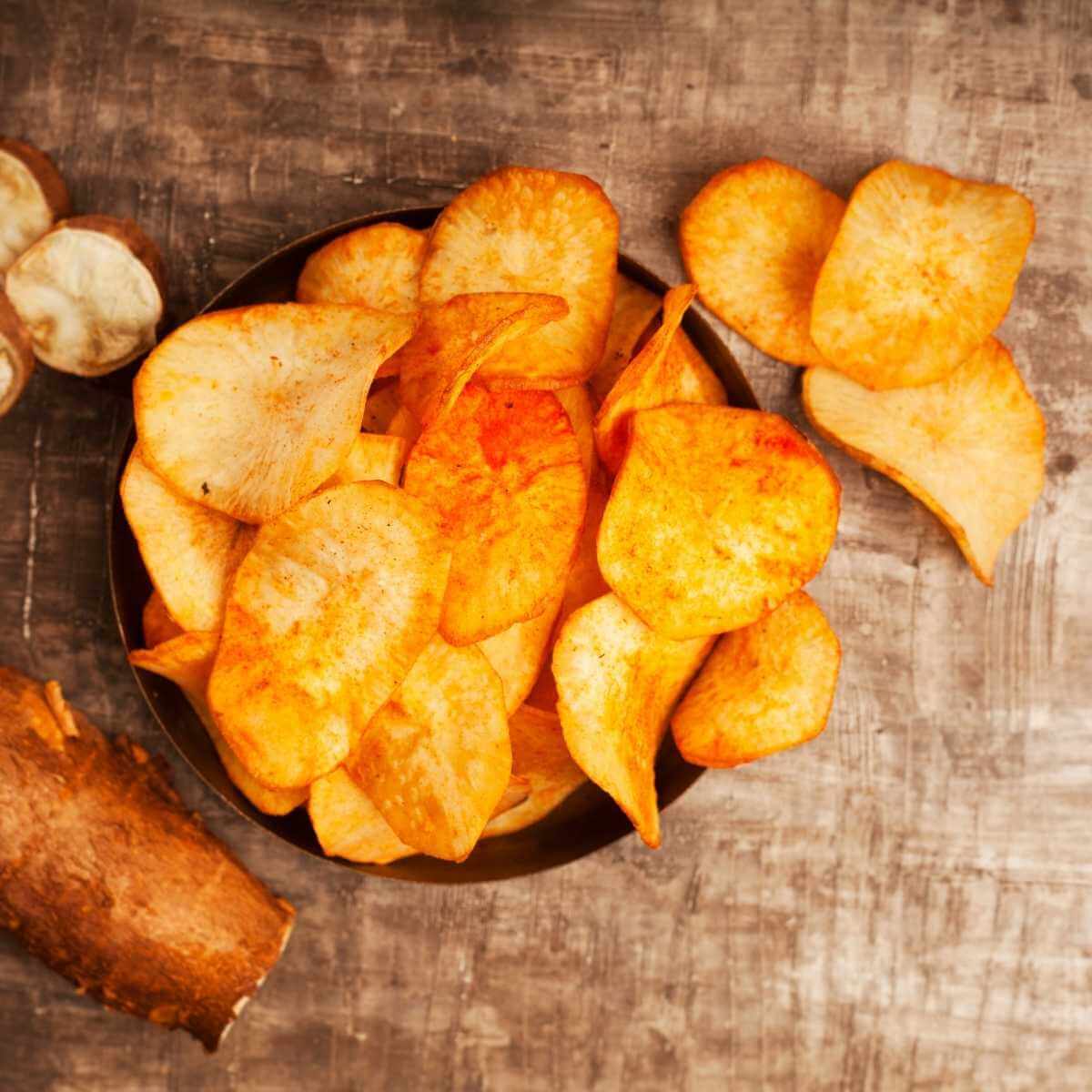 Kanchipuram Tapioca Chips - Snackative