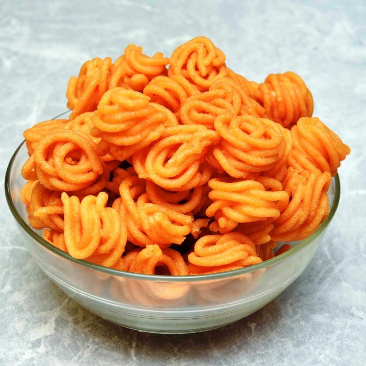 Kovilpatti Gundu Murukku Spicy - Snackative -