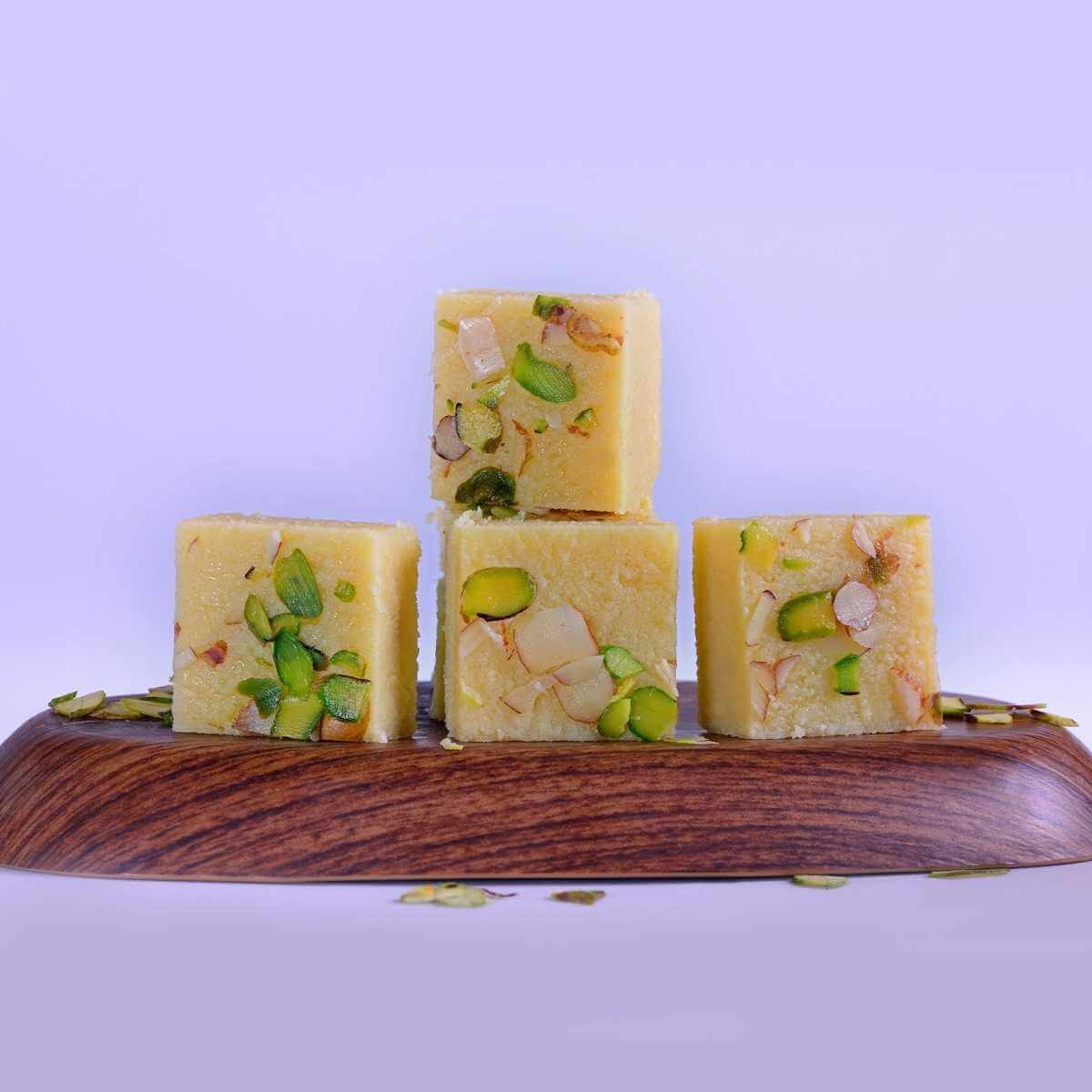 Malai Burfi - Snackative -
