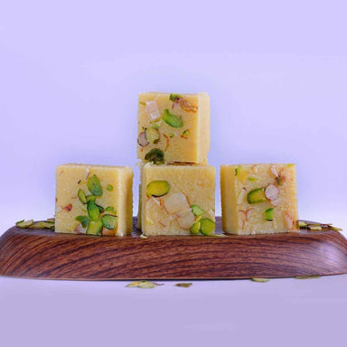 Malai Burfi - Snackative -