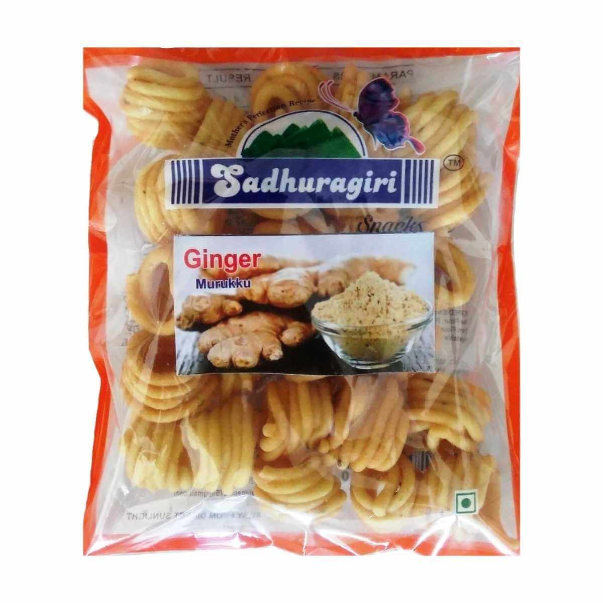 Theni Ginger Murukku - Snackative -