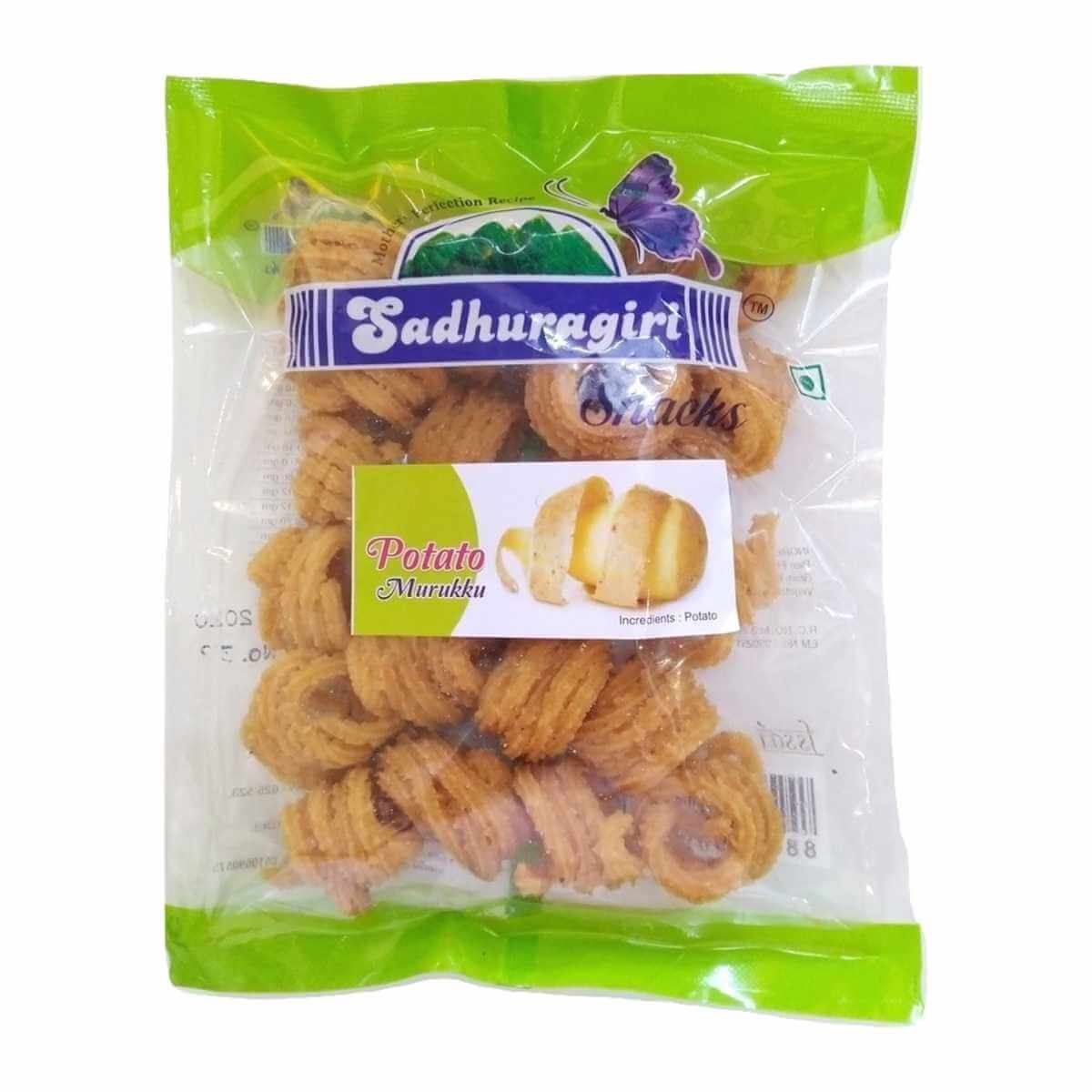 Theni Potato Murukku - Snackative -
