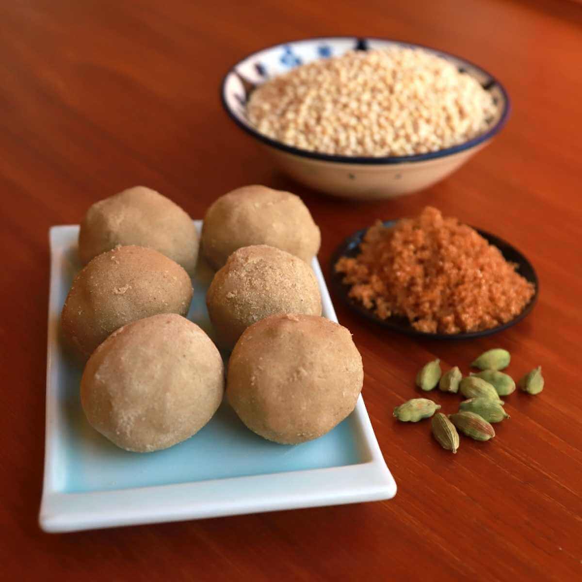 Ulundu (Urad Dal) Laddu - Snackative -