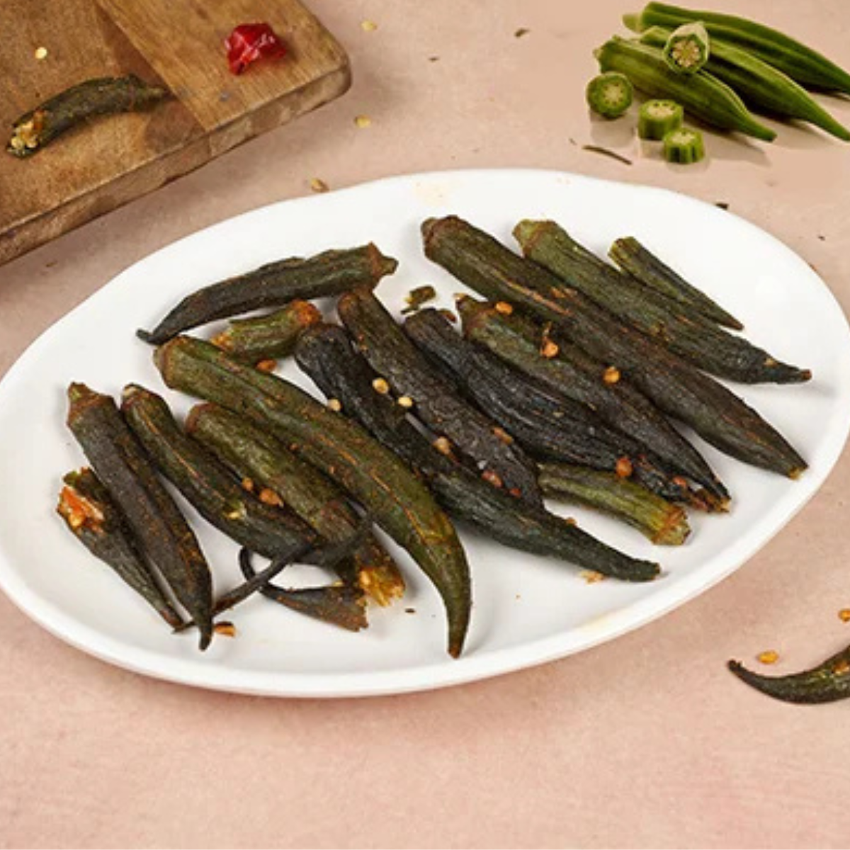 Vendakkai (Ladies Finger) Chips