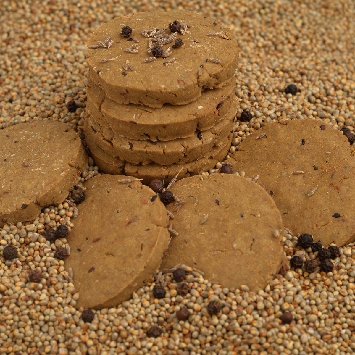 Spicy kambu (Pearl Millet) Cookie