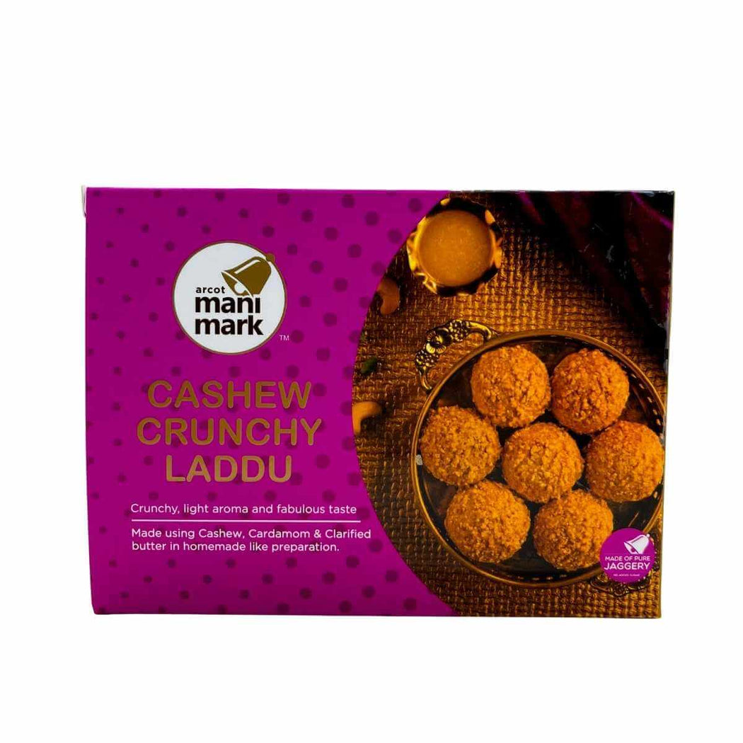 Cashew Crunchy Laddu - Snackative - 