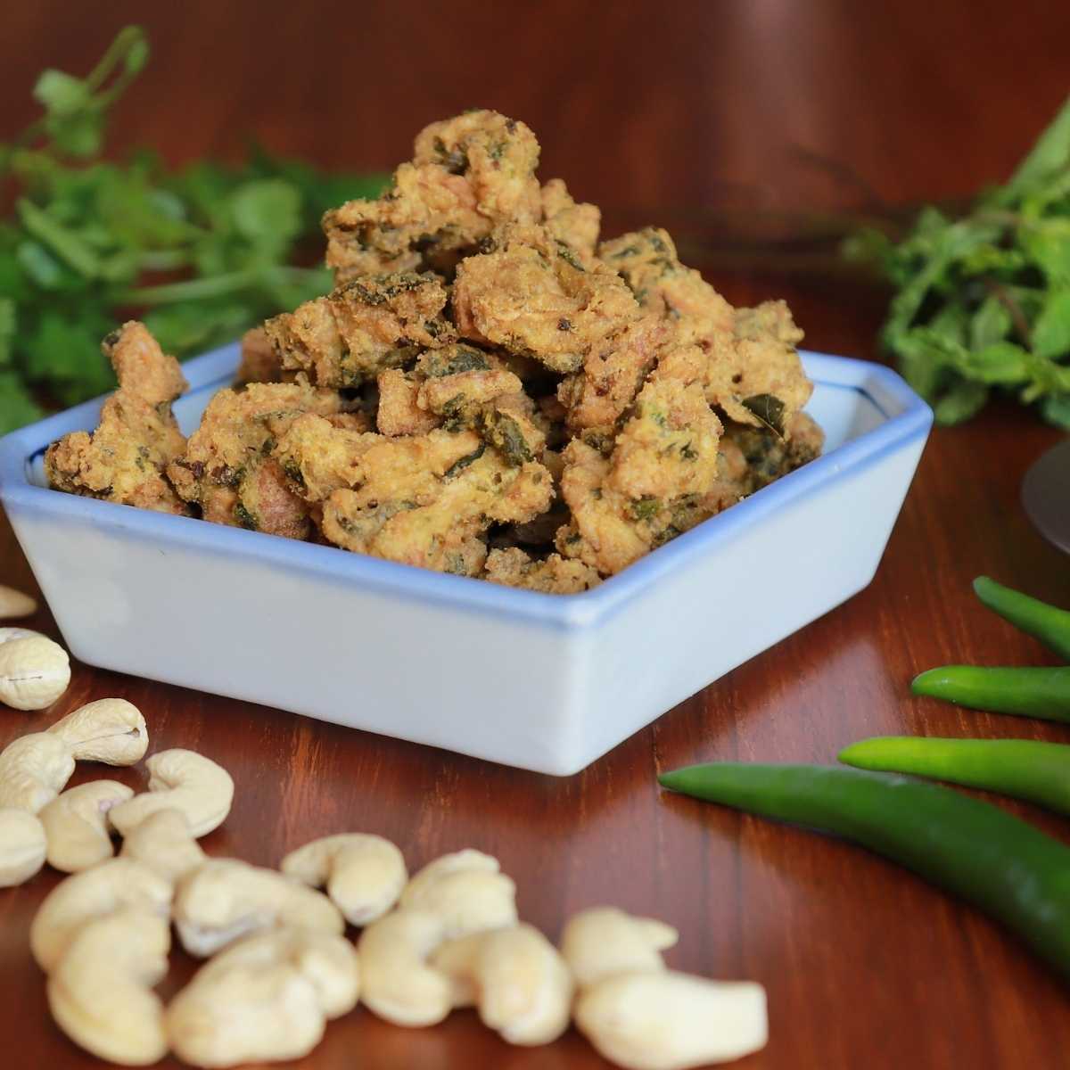 Cashewnut Pakoda