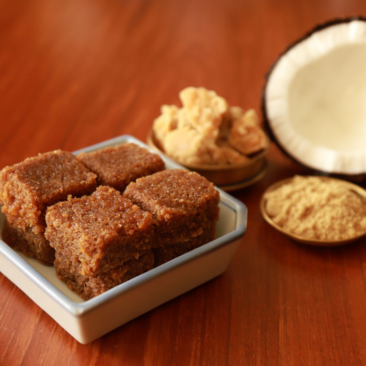 Coconut And Jaggery Squares