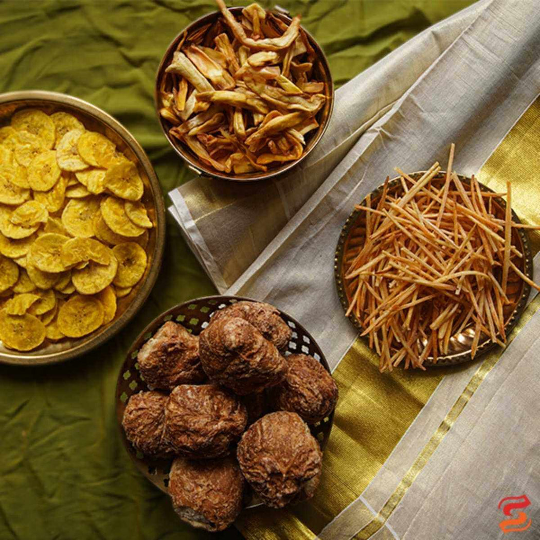 Kerala Chips Combo (2000GMS) - Snackative - 