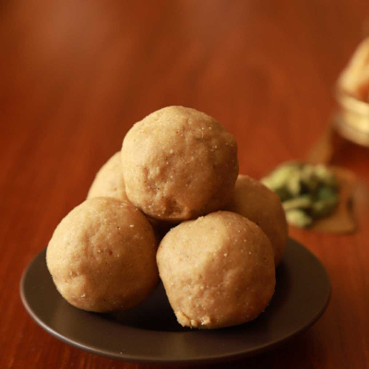 Peanut Jaggery Laddu - Snackative - 