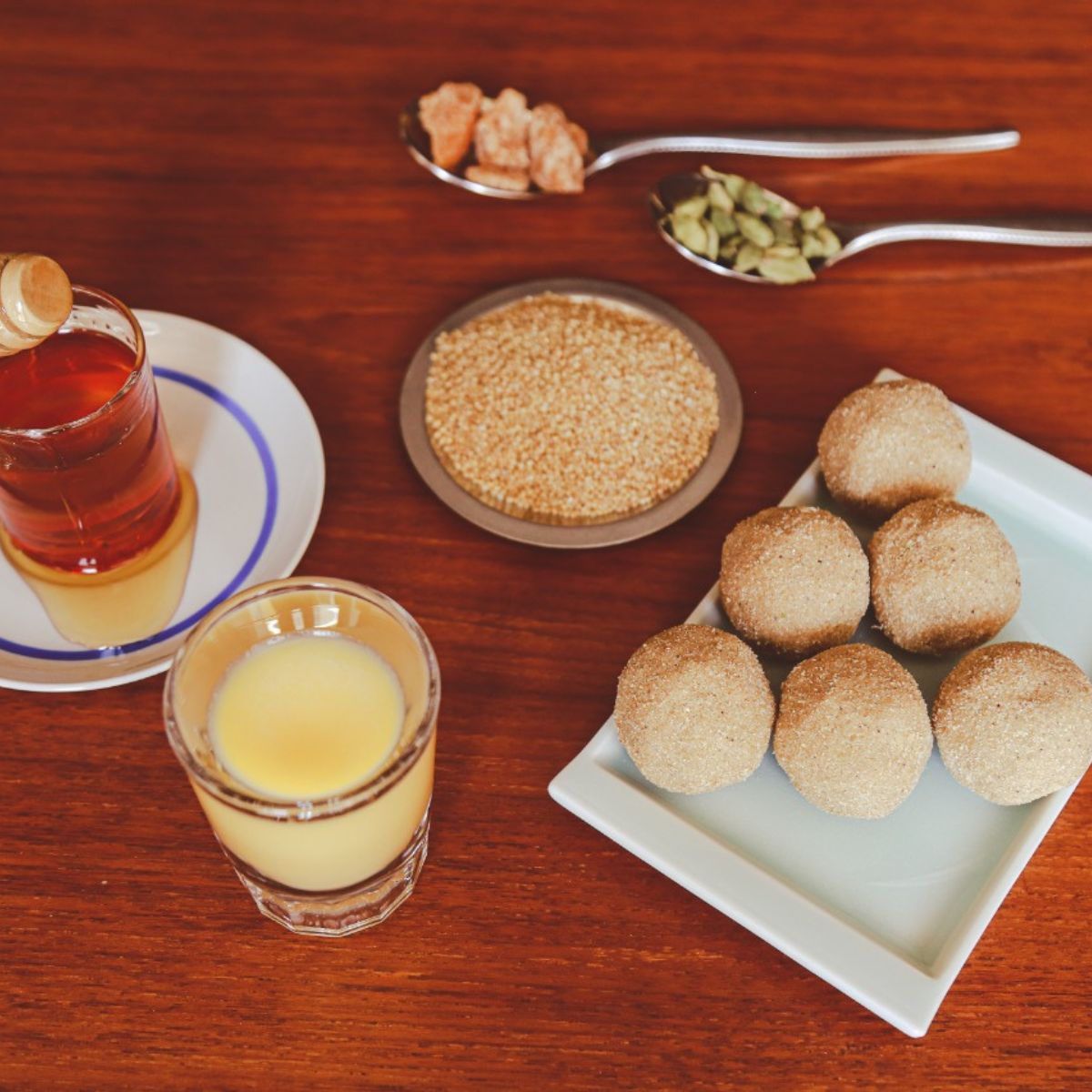 Thinai Thaen (Honey) Laddu